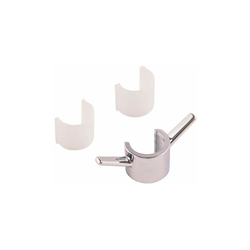 ® 72374 9 - Gancio per asta doccia Manea per asta doccia con diametro di 22 o Ø 25 mm, in plastica, cromato - Aquasu precio