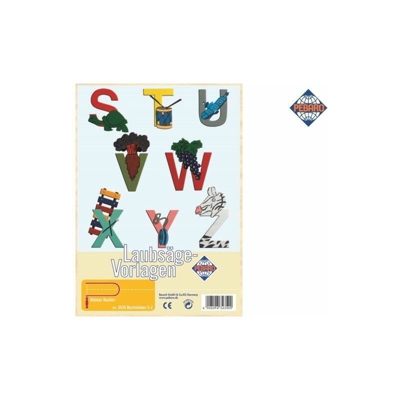 No_brand - PEB TAVOLA P/TRAFORO LETTERE S-Z 343S