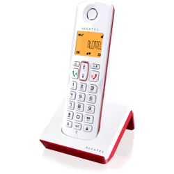 S250 Telefono DECT Rosso, Bianco Identificatore di chiamata - Alcatel precio