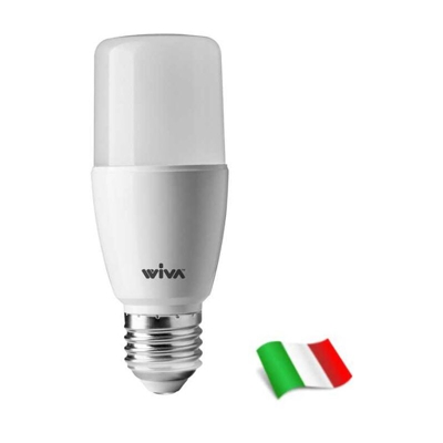 Wiva Group - Lampadina a LED E27 T50 Tubolare 13W 4000K° Wiva