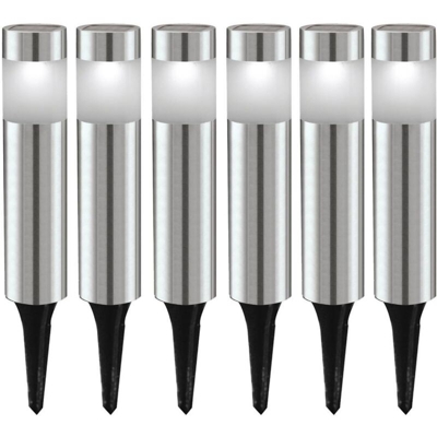 Paletti solari LED set 6 pezzi