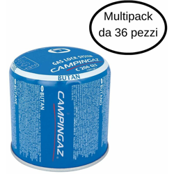 Campingaz cartuccia gas butano c206 gls da 190 gr multipack da 36 pezzi en oferta