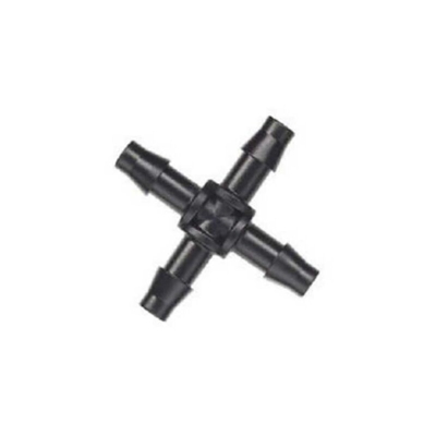 RACCORDO A CROCE PER TUBO Ø 13 MM IRRIGAZIONE - Hozelock