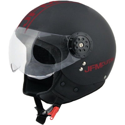 Casco Scooter L Nero/Porpora 400Nopl Revival