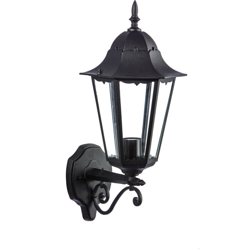 Bellotti - ERMES LAMPADA ESAGONALE ESTERNO UP NERO en oferta