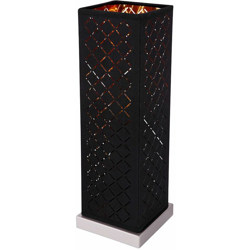 Etc-shop - Lampada da comodino intelligente dimmerabile ORO NERO luce altoparlante app controllo del telefono cellulare in un set che include precio