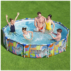 Piscina Con Telaio Steel Pro 305x66 Cm en oferta