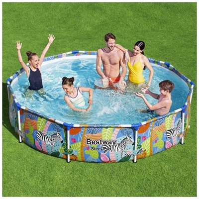 Piscina Con Telaio Steel Pro 305x66 Cm
