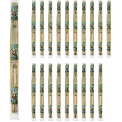 Verdemax 60 tutori canna in bamboo ciascuno con altezza 180 cm x 14-16 mm