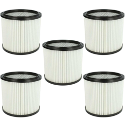 vhbw 5x Filtri rotondi per aspirapolvere multiuso Herkules 4001, 6309 P características