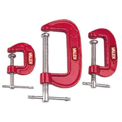 Strattoi morsetti a c set 3pz strettoio falegname meccanico valex 1454573 1'2'3' en oferta