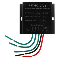 Generatore a turbina eolica 12V / 24V DC Regolatore di carica della batteria Protezione da sovratensione características