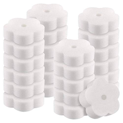 wivarra 24 Pezzi Spugna Assorbente per Assorbimento di Olio per Vasca Idromassaggio Piscina e Spa (A Forma di Fiore) precio