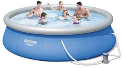 giordanoshop Piscina Gonfiabile Autoportante Rotonda Ø396x84cm Bestway Fast Set 57321 características