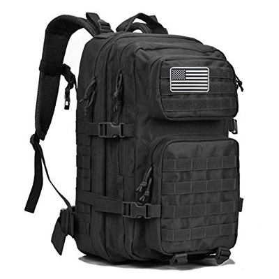 G4Free 40L Zaino Tattico Militare Grande Pacchetto d'Assalto dell'Esercito Molle Borsa a Tracolla Zaini Daypack per Escursioni all'Aperto Campeggio Tr
