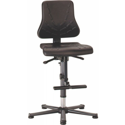 Sedia Di Lavoro Solitec 3 Skid Con Poggiapiedi - Legno 9213-3000