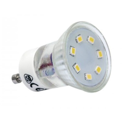 lampadina a led 2.2 watt 120° 20000 ore 220-240 volt A++ CE GU10 bianco freddo no kan 14947 características