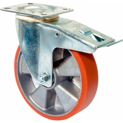 Roulette 200 Millimetri L420.B90 Plattepolyu.Gussklfestl420.B90.202