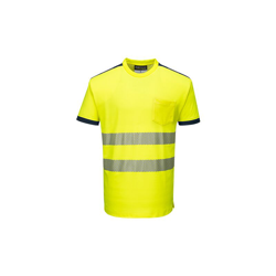 T-Shirt manica corta PW3 Hi-Vis | Small - YeNa - NEUTRO (SENZA PERSONALIZZAZIONE) - Yellow Navy precio