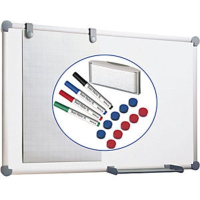 Maul Lavagna Maulpro 2000 90X120 Cm Completo Grigio Set