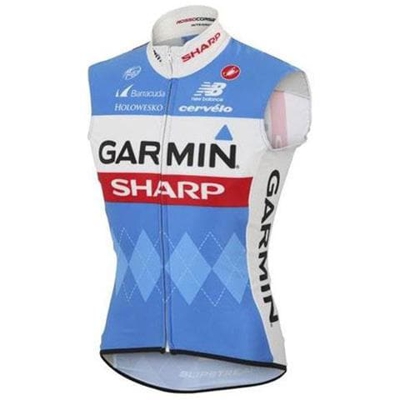 Attrezzatura Ufficiale Castelli Garmin Wind Vest Abbigliamento Uomo Xxl