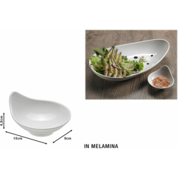 Bighouse It - COPPETTA MELAMINA CM.10X9X4,8h BIANCO precio
