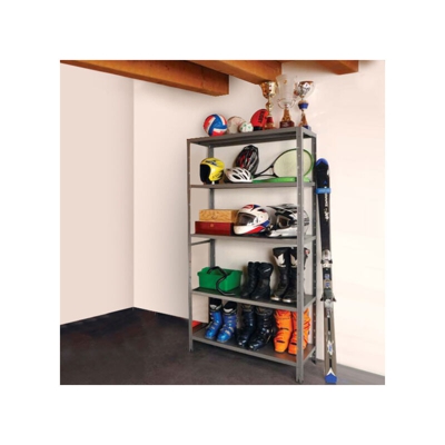 Anemos - SCAFFALE IN METALLO COLORE GRIGIO