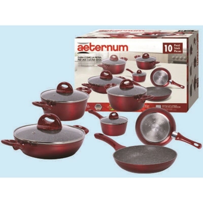 Batteria Pentole Aeternum Set 10 Pz. Essential