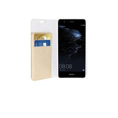 Phonix Custodia a Libro in Ecopelle Sparkling per Huawei P10 Lite - Oro