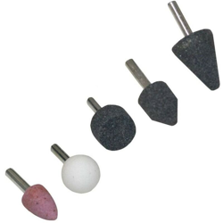 Fast World Shopping - SET 5 PIETRE MOLATRICI PUNTE TRAPANO FRESE FRESATRICI OSSIDO ALLUMINIO precio