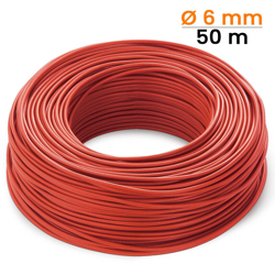 Cavo rosso - lunghezza 50 mt en oferta