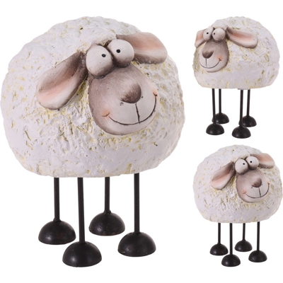 Pecora Con Gambe Oscillante 22X18X26Cm Modello A Scelta Decoro Casa