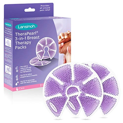 Lansinoh TheraPearl 3-in-1 Breast Therapy (Pack of 2) Size: Pack of 2, Model: , Newborn & Baby Supply
