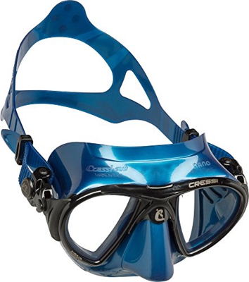 Cressi DS365550, Maschera Subacquea Unisex – Adulto, Blu Nery, Taglia Unica