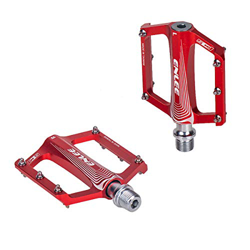 d'Stil Pedali da Ciclismo BMX in Alluminio Ultra Leggeri e Antiscivolo 9/16" Sealed Cuscinetto，Robusti e Durevoli Flat Universali Pedali per Bici MTB/ en oferta