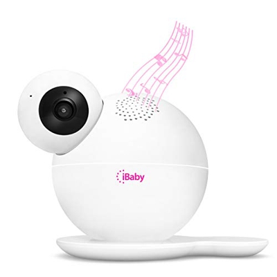 iBabyCare M7 Lite Baby Monitor intelligente per baby monitor tramite app fotocamera, visione notturna, sensori di temperatura e umidità con funzione i