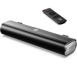 Bomaker Mini Soundbar Bluetooth 5.0, 16'' con Tecnologia DSP, Supporta Ottico/AUX/USB/3 Modalità EQ, Ideale per PC/TV precio