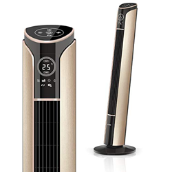 DLT Ventilatore A Torretta Oscillante Silenzioso con Ionizzatore Remoto, Aria Fresca, Base Rotonda, Ventole A Torre Regolabile Inclinazione, Timer 12  en oferta