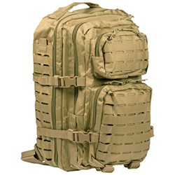 Mil-Tec Zaino Militare Tattico LASER CUT MOLLE US Assault - LARGE - camo TAN DESERT (COYOTE) características