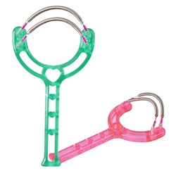 HEALLILY Depilazione Filettatura a molla Depilazione e basette, inclusi strumenti per epilatore per il viso 2 pezzi (motivo casuale) en oferta