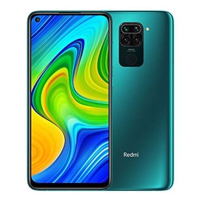 Xiaomi Redmi Note 9 smartphone - RAM 3GB ROM 64GB 6.53”FHD+ DotDisplay Quad Hotshot da 48 MP 3.5mm headphone jack 5020 mAh NFC Forest Green