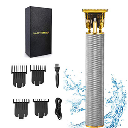 Tagliacapelli elettrico professionale Tagliacapelli con lama a T ricaricabile senza fili USB per uomo Kit professionale impermeabile elettrico Rasoio  precio