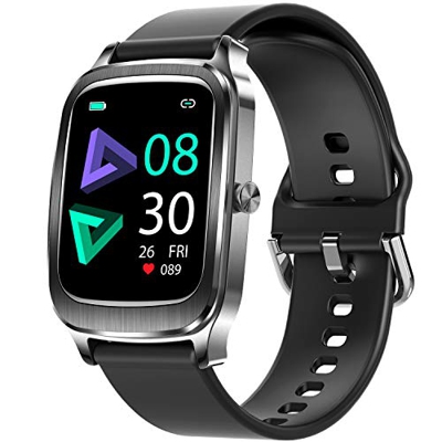 Smartwatch, 1,65'' Touch Schermo Orologio Fitness Uomo Donna Activity Tracker, Impermeabile IP67 Smart Watch Cardiofrequenzimetro da Polso Contapassi,