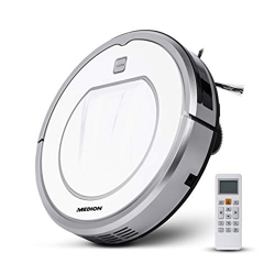 MEDION MD 19100 - Robot Aspirapolvere con Modalità Max, Modello 2020, 90 Minuti di Autonomia en oferta