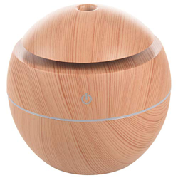 Liseng Umidificatore di aromi USB essenziale, diffusore a ultrasuoni, umidificatore a nebbia, purificatore d'aria, 7 cambiamenti, luce notturna a LED, en oferta