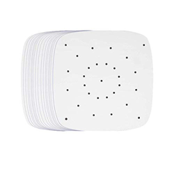 Tiamu 100 inserti per friggitrice ad aria calda, Carta per Friggitrice Ad Aria antiaderenti, carta da forno perforata in bambù(7inch*7inch) características