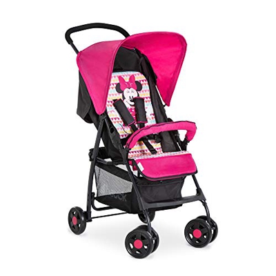 Hauck Sport, Passeggino Leggero 5.9 kg da 0 Mesi a 18 kg, Chiusura Piccola e Semplice, Posizione Nanna, Barra Frontale, Cesto, Tasca Porta Oggetti nel