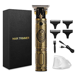 Professionale Tagliatrice Uomo Capelli Taglierina Barbiere Barba Elettrica Trimmer e Precisione Impermeabile con USB Caricatore e 3 Pettine Guida Adat características