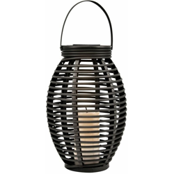 Lampada da esterno a LED solare per esterni lampada da terrazza in rattan effetto sfarfallio fuoco Globo 33284 características