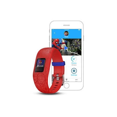 vivofit jr2 MIP 1,09 cm (0.43') Braccialetto per rilevamento di attivitÃ Rosso - Garmin